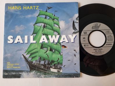 Hans Hartz - Sail Away 7'' Vinyl Germany