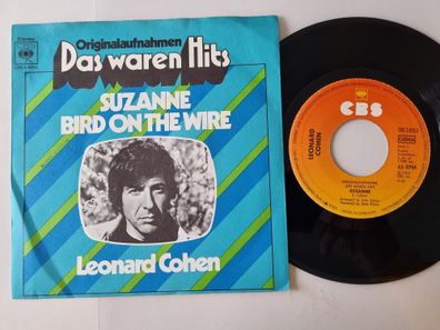 Leonard Cohen - Suzanne/ Bird on the wire 7'' Vinyl Germany