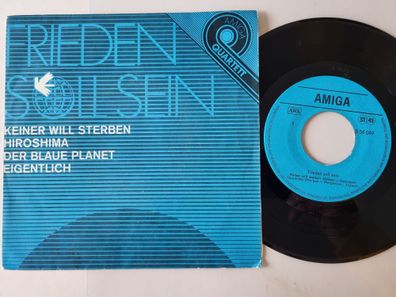 Karussell/ Puhdys/ Karat/ Dialog - Frieden soll sein 7'' Vinyl Amiga