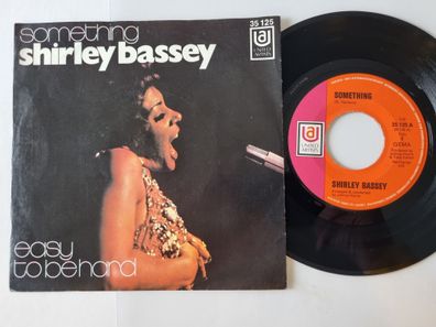 Shirley Bassey - Something 7'' Vinyl Germany/ CV The Beatles