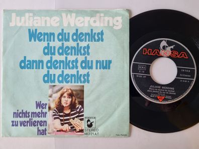 Juliane Werding -Wenn Du Denkst Du Denkst Dann Denkst Du Nur Du Denkst 7'' Vinyl