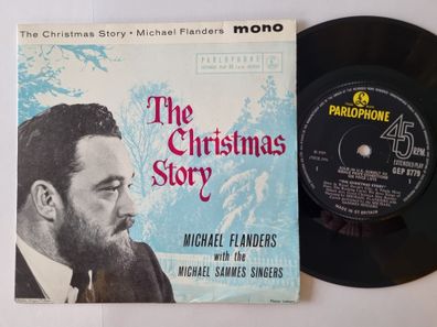 Michael Flanders/ Michael Sammes Singers - The Christmas Story 7'' Vinyl UK