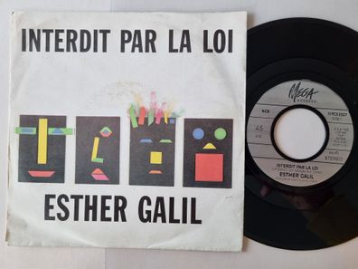 Esther Galil - Interdit Par La Loi 7'' Vinyl Germany