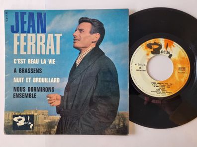 Jean Ferrat - C'est beau la vie 7'' Vinyl EP France