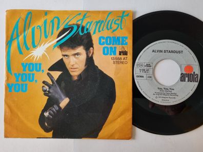 Alvin Stardust - You, you, you 7'' Vinyl Germany