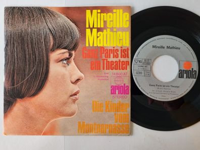 Mireille Mathieu - Ganz Paris Ist Ein Theater 7'' Vinyl Germany