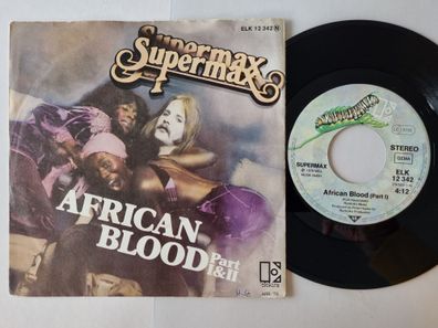 Supermax - African blood (Part I) 7'' Vinyl Germany