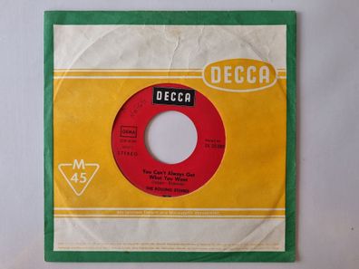 The Rolling Stones - Honky tonk women/ You can't always get what you want 7''