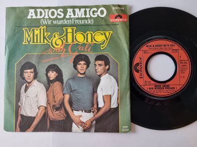 Milk & Honey - Adios Amigo (Wir wurden Freunde) 7'' Vinyl Germany