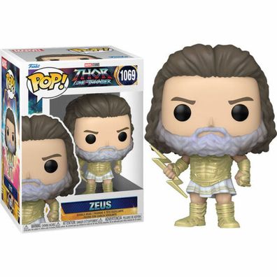 Thor: Love and Thunder POP! Marvel Vinyl Figur Zeus 9 cm