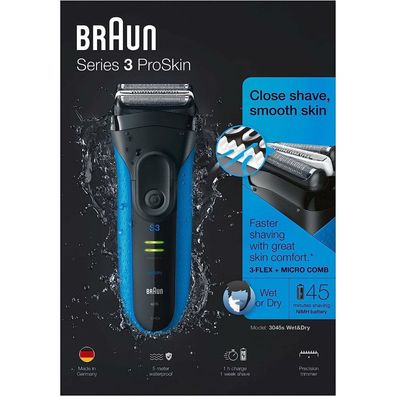 Series 3 ProSkin - 3045s (schwarz/blau)