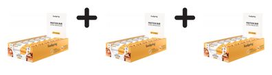 3 x foodspring Protein Bar Extra Chocolate (12x45g) Soft Caramel