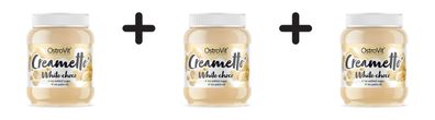 3 x OstroVit Creametto (350g) White Chocolate