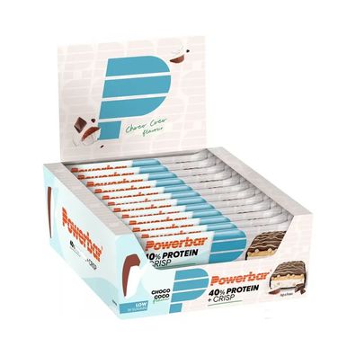 Powerbar 40% Protein + Crisp Bar (12x40g) Choco Coco