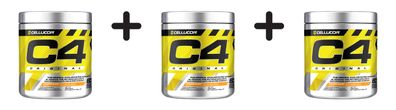 3 x Cellucor C4 Original (60 serv) Orange