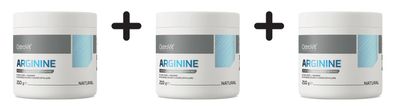 3 x OstroVit Arginine Powder - unflavoured (210g) Unflavoured