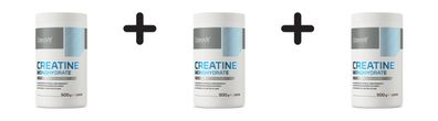 3 x OstroVit Creatine Monohydrate - flavoured (500g) Lemon