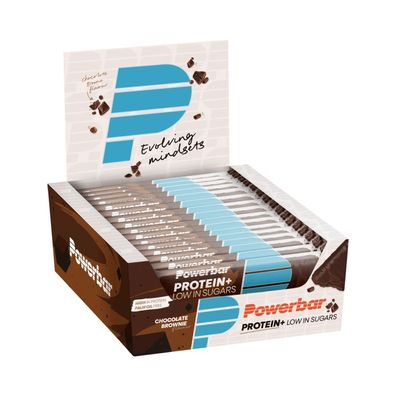 Powerbar Protein Plus Low Sugar Bar (16x35g) Chocolate Brownie