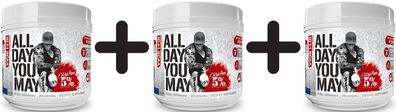 3 x AllDayYouMay - Legendary Series, Blue Raspberry - 435g