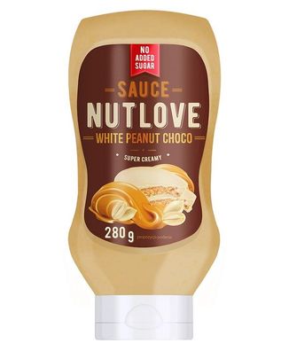 Nutlove Sauce, White Peanut Choco - 280g