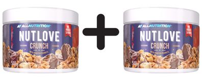 2 x Nutlove, Crunch - 500g