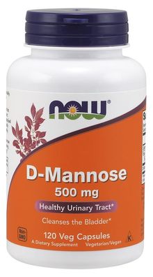 D-Mannose, 500mg - 240 vcaps