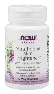 Glutathione Skin Brightener with Ceramosides - 30 vcaps