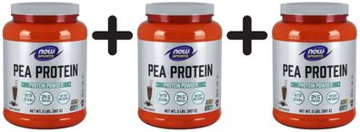 3 x Pea Protein, Dutch Chocolate - 907g