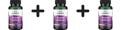 3 x Avena Sativa Extract, 575mg Max Strength - 60 caps