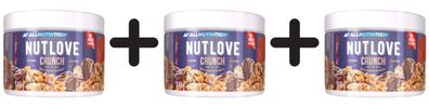 3 x Nutlove, Crunch - 500g