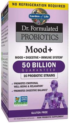 Dr. Formulated Probiotics Mood+ - 60 vcaps