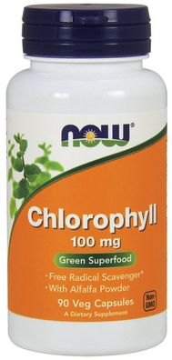 Chlorophyll, 100mg - 90 vcaps