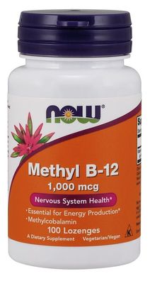 Methyl B-12, 1000mcg - 100 lozenges