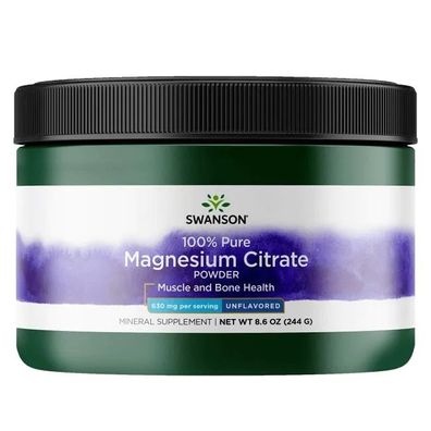 Magnesium Citrate Powder, 100% Pure - 227g