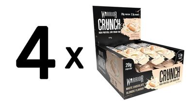 4 x Crunch Bar, White Chocolate Blondie - 12 bars