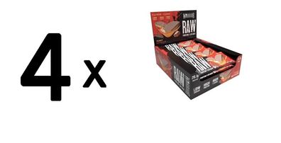 4 x Raw Protein Flapjack, Peanut Butter Cup - 12 bars