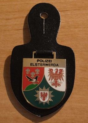 Polizei Verbandsabzeichen / Dienststellenabzeichen / Pol BB Elsterwerda