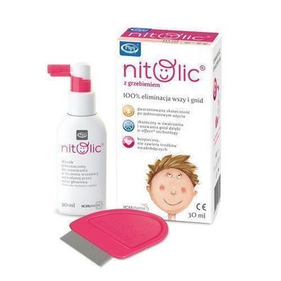 Pipi Nitolic Läuse-Spray + Nissenkamm 30ml