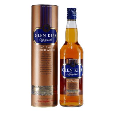 Glen Kirk Speyside Single Malt Scotch Whisky 8 J