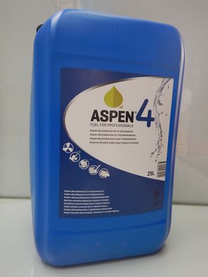 Aspen 4 Takt Alkylatbenzin Sonderkraftstoff Viertaktmotoren Rasenmäher Boote 25L