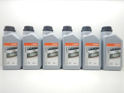 6x Stihl SynthPlus 1 Liter Sägekettenhaftöl Kettenhaftöl Kettenöl Haftöl Öl