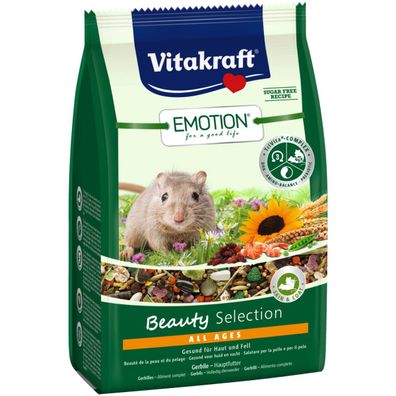 Vitakraft Emotion Beauty All Ages, Gerbilfutter - 300g