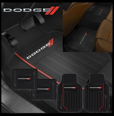 4er Set Fussmatten Dodge paar " Elite Serie "