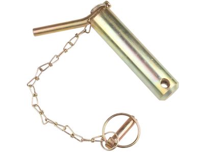 Unterlenkerbolzen - Sicherungsbolzen Kat. 3 Ø 37mm - 175/191mm - kpl. mit Kette