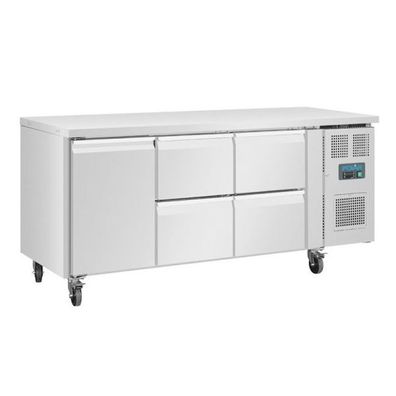 Polar U-Serie Kühlschrank Mit Einer Tür Und 4 Schubladen 358 Ltr