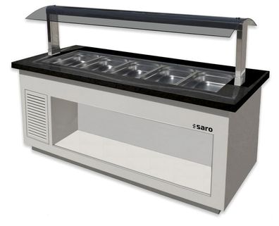 Saro Heißes Buffet Modell Premium Line Sb-H230 Weiss