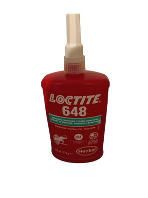 Henkel Loctite 648 - 250ml Anaerobe Fügeverbindung hochfest 1804971