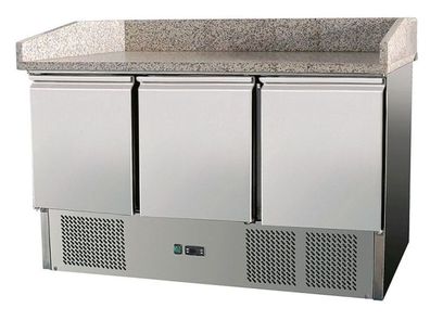 Skyrainbow Pizzasaladette 3-Türig Mit Granitarbeitsfläche, 2 8C