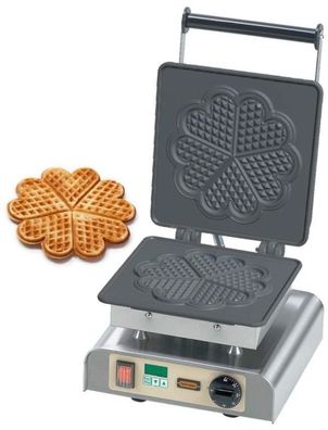 Waffeleisen Große Herzwaffel I Mit Digitaltimer Klassisch Neumärker Weihnachtsmark