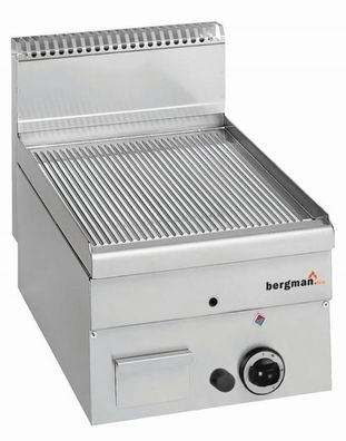 Bergman Profilline Plus 600 Gas-Grillplatte Gerillt - 5,1 Kw